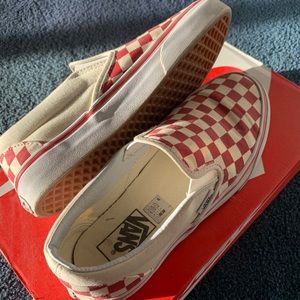 Checkered Slip-On Vans